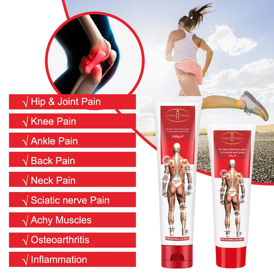 교정Pain Relief Cream Muscle Joint Lumbar Back Rheumatoid Arthritis Herbal Medicine Ache Joint Analgesic Treatment Cream Body Care