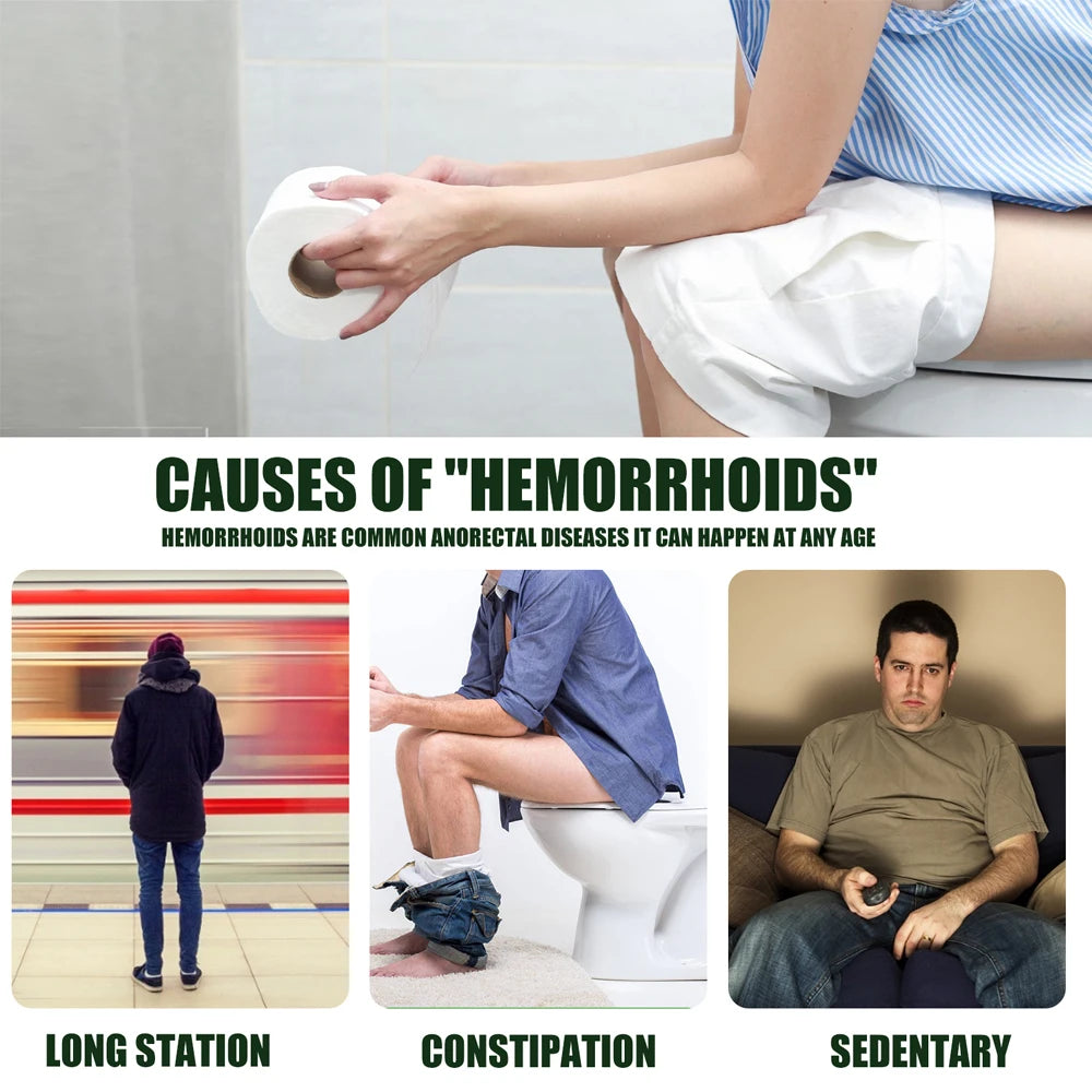 2/5pcs Hemorrhoid Spray 30ml Herbal Hemorrhoid Plaster for Relieves Hemorrhoid Pain Itching Discomfort Redness Anal Care Spray